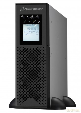 Zasilacz UPS RACK 19 ON-LINE 3/1 FAZY 10 KVA CPH TERMINAL IN/OUT, USB/RS-232, EPO, LCD