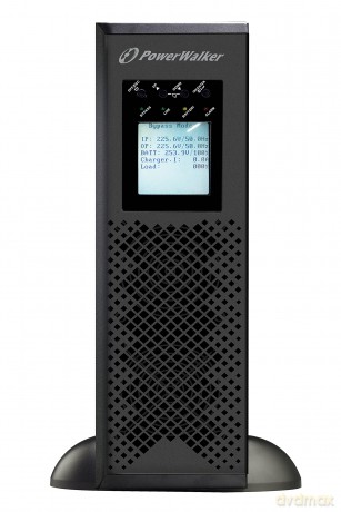 Zasilacz UPS RACK 19 ON-LINE 3/3 FAZY 10 KVA CPH TERMINAL IN/OUT, USB/RS-232, EPO, LCD, BRAK AKU