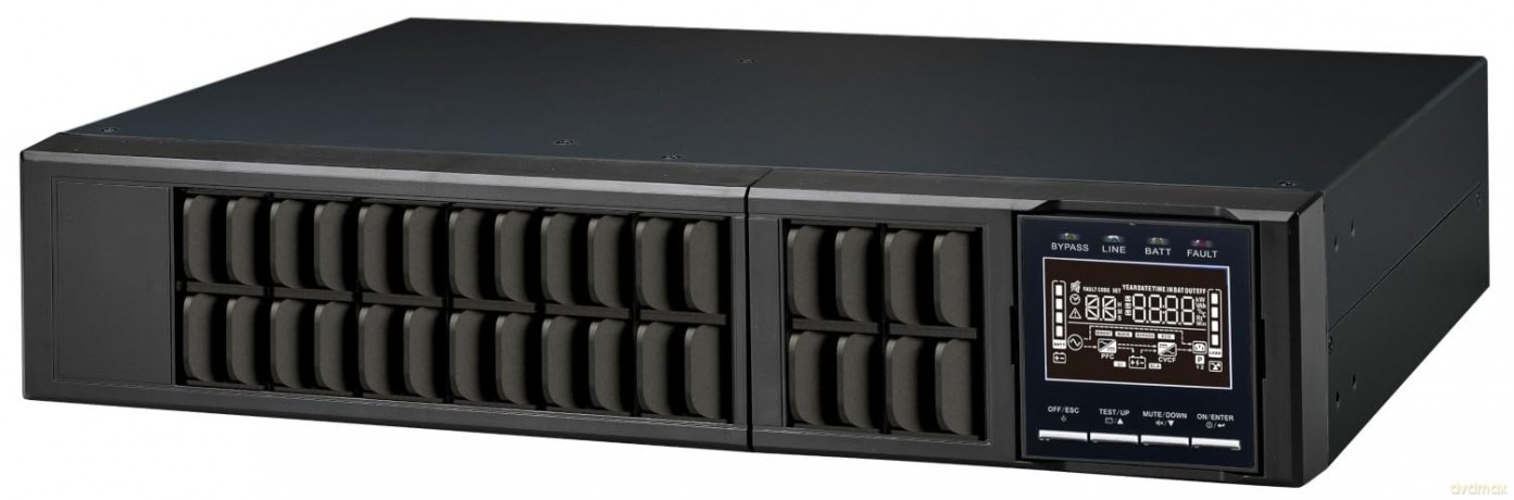 Zasilacz UPS RACK 19 POWERWALKER ON-LINE 10000VA RMGS PF1 TERMINAL OUT, USB/RS-232, EPO, LCD, BRAK AKU
