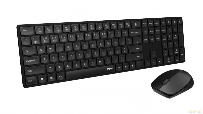 Zestaw 8020M bezprzewodowy Czarny