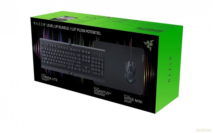 Zestaw Cynosa lite + Viper mini + gigantus V2 (3 in 1, klawiatura, mysz, podkładka)