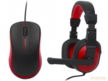 Zestaw gamingowy Klawiatura + mysz + słuchawki
