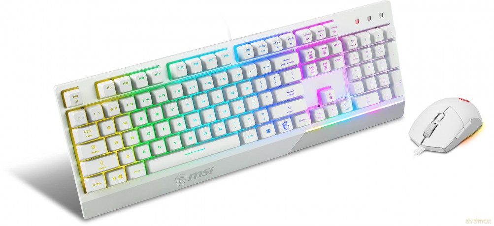 Zestaw Klawiatura + Mysz Vigor GK30 Combo biały