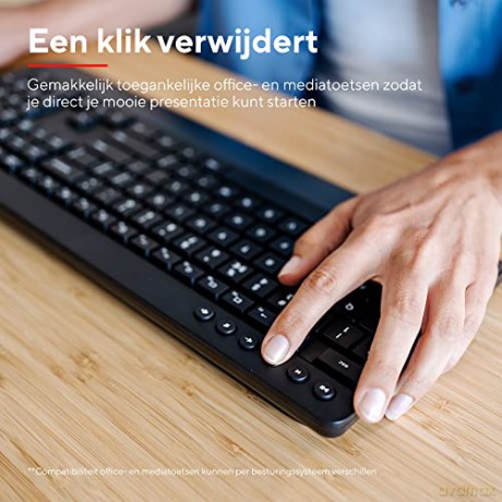 Zestaw klawiatura i mysz bezprzewodowa Trezo Eco US
