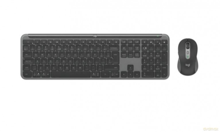 Zestaw mysz + klawiatura MK950 Sigantura Slim US Graphite 920-012490