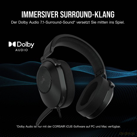Zestaw słuchawkowy HS65 Surround Carbon