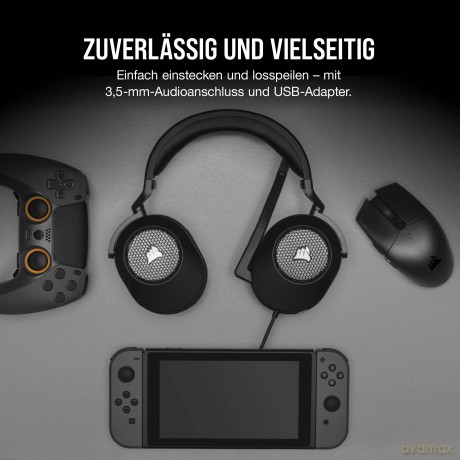Zestaw słuchawkowy HS65 Surround Carbon
