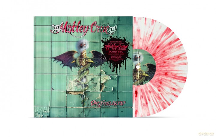 Motley Crue: Dr. Feelgood (Red White Splatter) [Winyl]