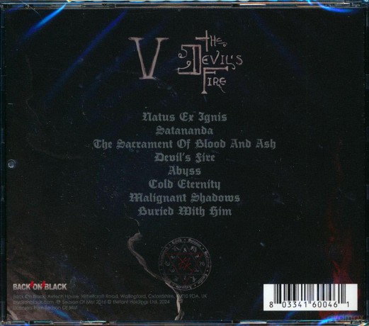 Baptism: V The Devils Fire [CD]