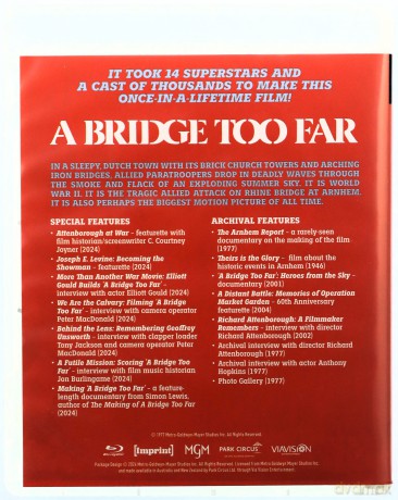 A Bridge Too Far (O jeden most za daleko) [Blu-Ray 4K]