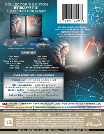 Ahsoka: Complete Season 1 (steelbook) [2xBlu-Ray 4K]