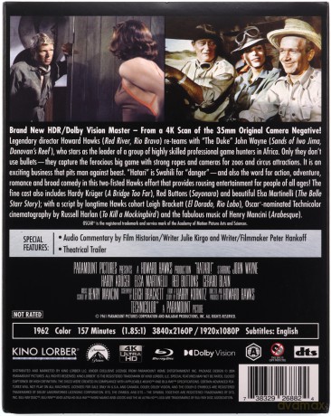 Hatari! [Blu-Ray 4K]+[Blu-Ray]