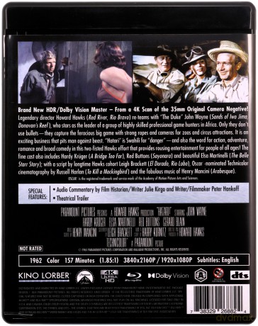 Hatari! [Blu-Ray 4K]+[Blu-Ray]