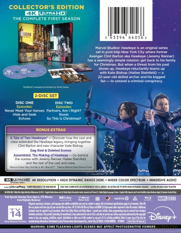 Hawkeye: Complete Season 1 (steelbook) [2xBlu-Ray 4K]