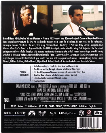 Internal Affairs (Sprawy wewnętrzne) [Blu-Ray 4K]+[Blu-Ray]