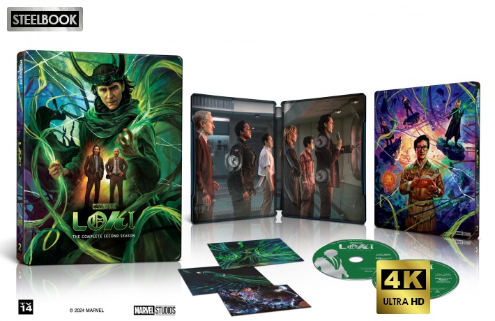 Loki: Complete Season 2 (steelbook) [Blu-Ray 4K]