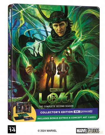 Loki: Complete Season 2 (steelbook) [Blu-Ray 4K]