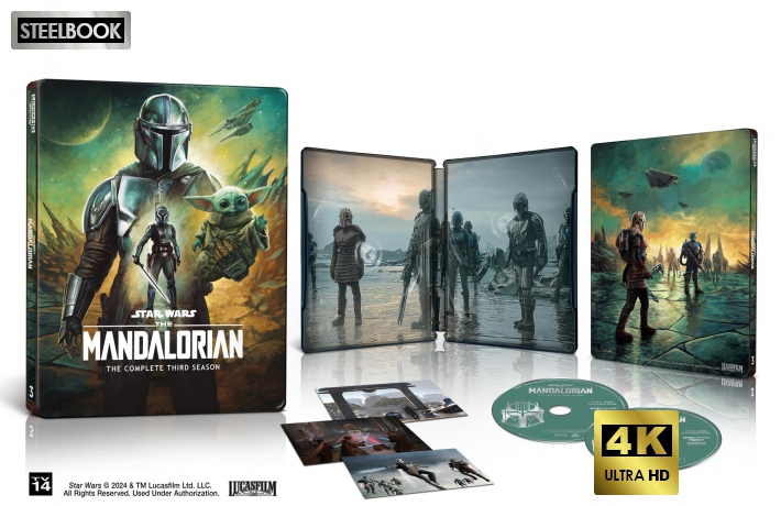 Star Wars The Mandalorian The Complete Season 3 (steelbook) [2xBlu-Ray 4K]