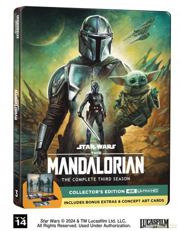 Star Wars The Mandalorian The Complete Season 3 (steelbook) [2xBlu-Ray 4K]