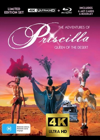 The Adventures of Priscilla, Queen of the Desert (Priscilla, królowa pustyni) [Blu-Ray 4K]+[Blu-Ray]