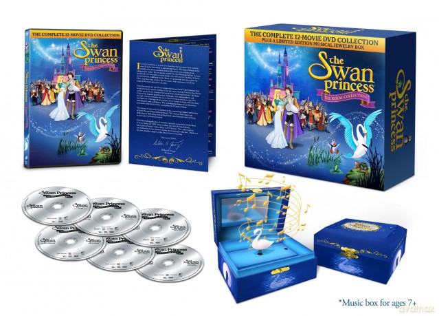 The Swan Princess 12-Movie Limited Edition Gift Set [DVD]