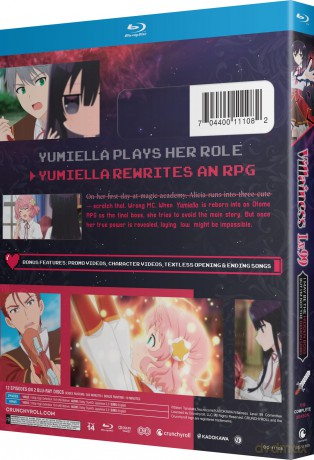 Villainess Level 99: I May Be the Hidden Boss but I'm Not the Demon Lord [2xBlu-Ray]