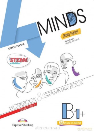 4 Minds B1+ Teacher's WB + GB + DigiBook (kod) - Jenny Dooley [KSIĄŻKA]