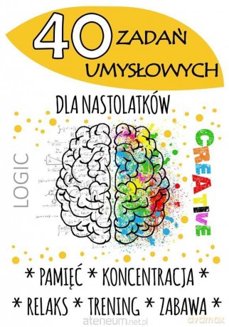 40 zadań umysłowych dla nastolatków - Agnieszka Wileńska [KSIĄŻKA]