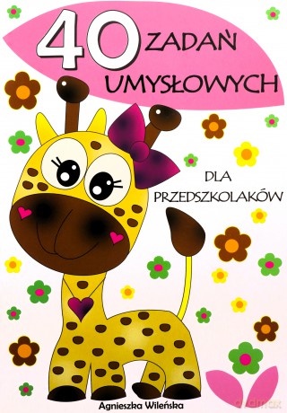 40 zadań umysłowych dla przedszkolaków - Agnieszka Wileńska [KSIĄŻKA]