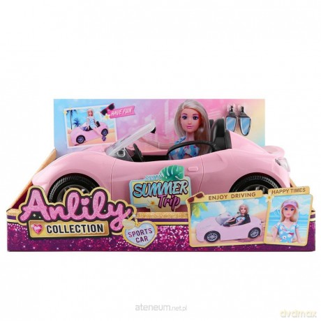 Auto Cabriolet różowy