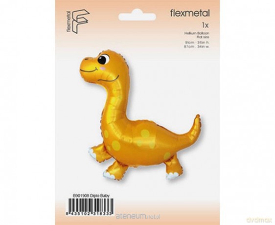 Balon foliowy Mały Dino - Diplo 79cm
