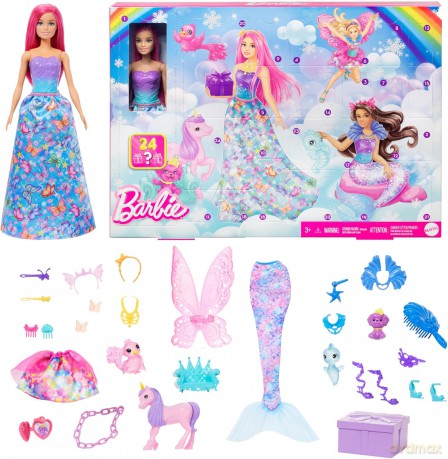 Barbie Dreamtopia Kalendarz adwentowy Kraina Fanta [FIGURKA]