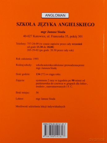 Gramatyka ang. dla początkujacych (pomar) [KSIĄŻKA]