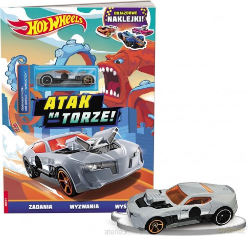 Hot Wheels. Atak na torze! [KSIĄŻKA]