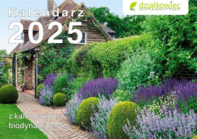 Kalendarz 2025 ścienny biodynamiczny [KALENDARZ]