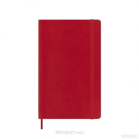 Kalendarz 2025 tygodniowy L scarlet red [KALENDARZ]