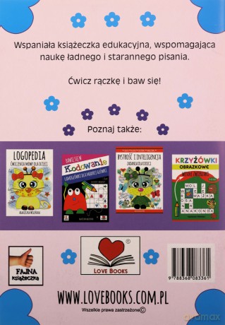 Kaligrafia dla smyka - Agnieszka Wileńska [KSIĄŻKA]