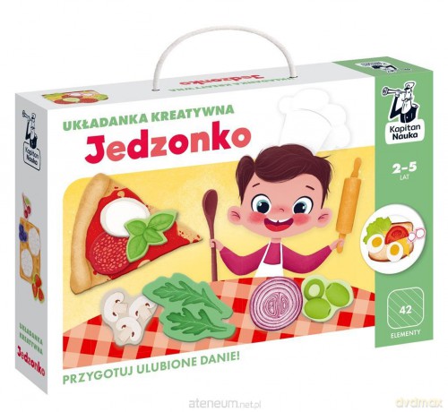 Kapitan Nauka Jedzonko. Układanka kreatywna