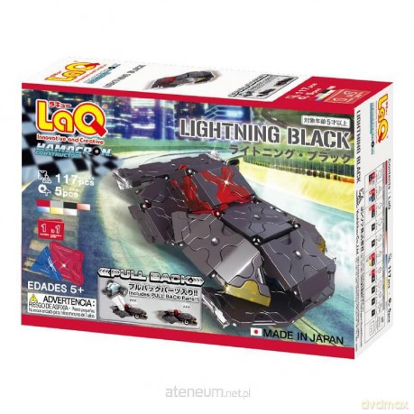 Klocki edukacyjne LaQ Hamacron Lighting Black [KLOCKI]