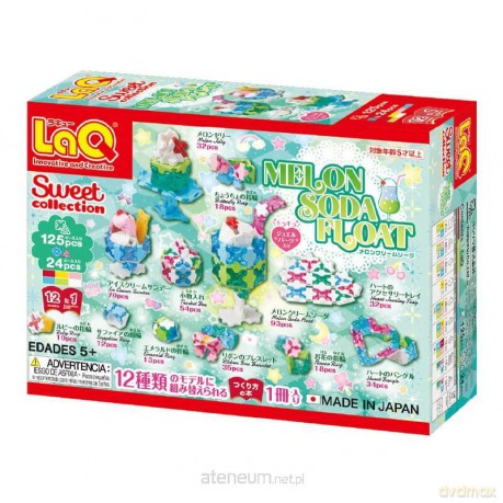 Klocki edukacyjne LaQ Sweet Collection Melon Soda [KLOCKI]