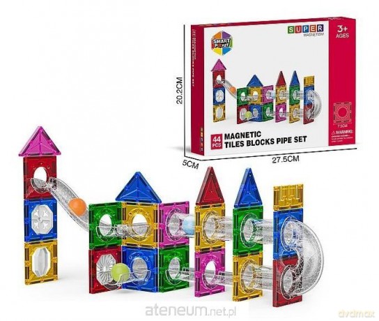 Klocki magnetyczne 44el [KLOCKI]