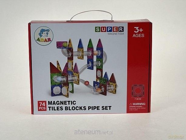 Klocki magnetyczne 74el [KLOCKI]