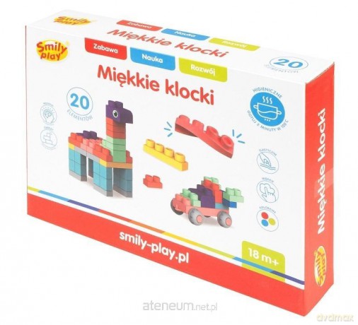 Klocki miękkie 20el [KLOCKI]