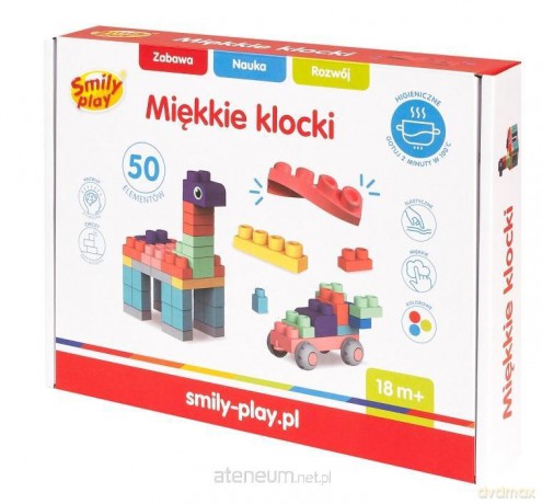 Klocki miękkie 50el [KLOCKI]
