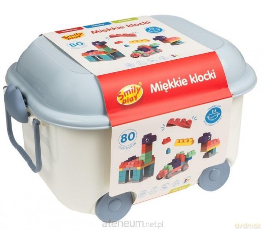 Klocki miękkie 80el [KLOCKI]
