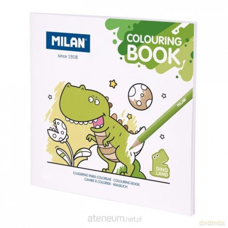 Kolorowanka Kraina dinozaurów [KSIĄŻKA]