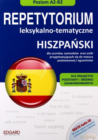 Hiszpański - Repetytorium leks-tematycz [KSIĄŻKA]