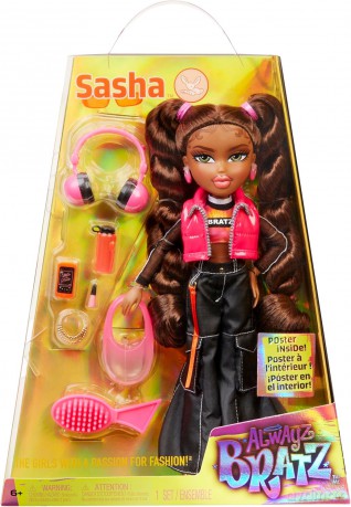 Lalka Bratz Alwayz Sasha z akcesoriami