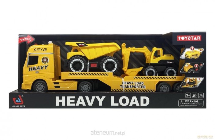 Laweta ze światłem i dźwiękiem 62cm mix