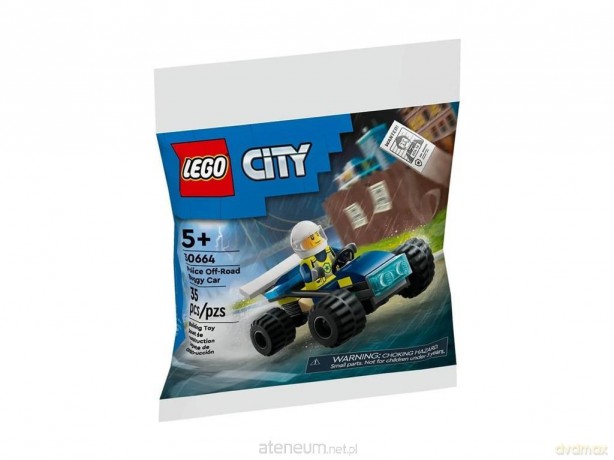 LEGO CITY Policyjny łazik terenowy (30664) [KLOCKI]